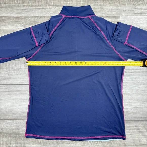 BORN Outdoor 2 PC‎ Base Layer Set Leggings & 1/4 Zip Shirt Ski Womens LARGE NEW - Picture 6 of 9